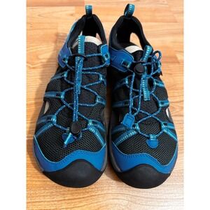 Teva Little Kids Manatee Sandal Size 6 Blue Hiking Breathable Shoes Mesh Summer